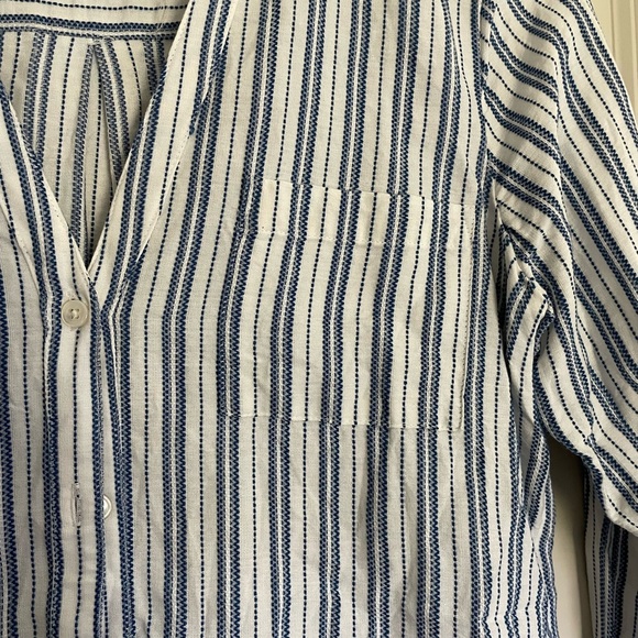 J.Crew Striped Blouse - Picture 4 of 5